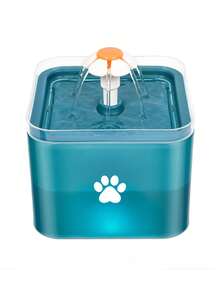 2L/67.5 OZ/ 0.53 GALLON Large Capacity Ultra Quiet Cat Water Fountain With LED Light - Filtered, USB Powered (Adapter Not Included), Automatic Pet Water Station, Replacement Filters Available For Purchase - 2L - View 16