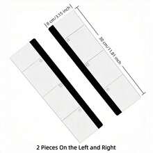 2pcs Acrylic Monitor Side Memo Board Set, Screen Edge Sticky Note Holder With Dual‑Side Hooks, Desktop Note Reminder Organizer For Back To School Dorm, Office Workspace And Home Study Desk Arrangement - A - View 14