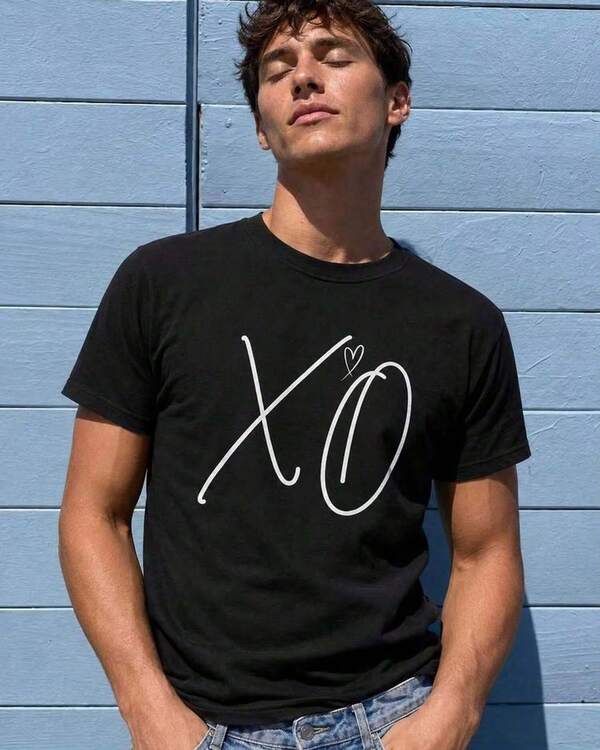 The Weekend XO Retro Concert Fan Graphic Black Tee Summer Daily Tops Going Out Outfit Funny Printed T Shirt Holiday Gift Streetwear