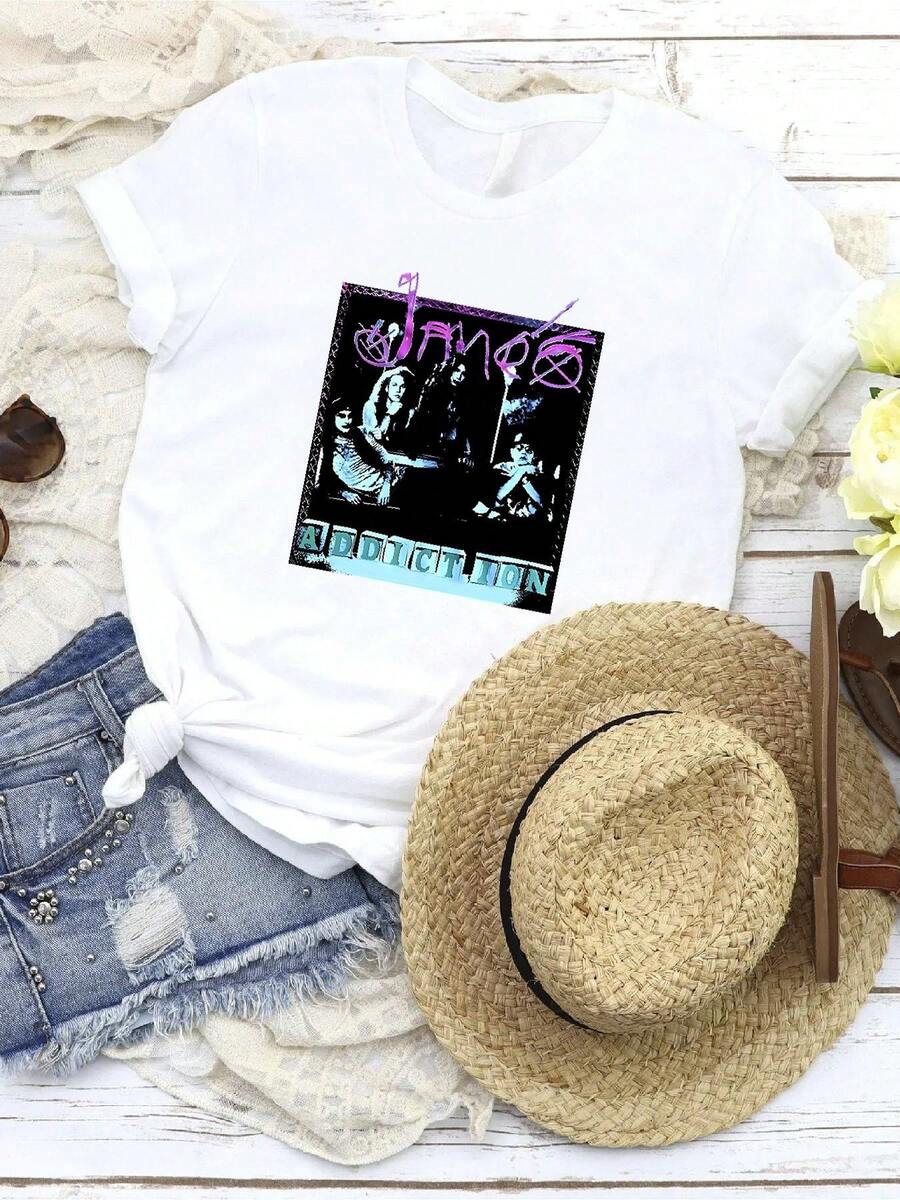 Women T-Shirts - 白色 - 查看 1