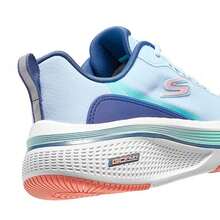 Skechers 女士GO RUN Consistent 2.0穩定支撐緩震透氣網面抗扭轉防滑跑步鞋 - 淺藍色海軍藍 - 查看 7