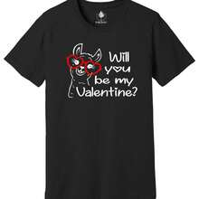 Will You Be My Valentine Llama Shirt, Funny Valentines Day Gif - 款式 - 查看 1