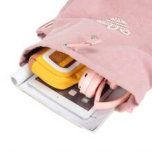 Adidas New W FLUFFY BP Versatile Backpack Dimensions: Approx. 26*20*12cm - Pink - View 8