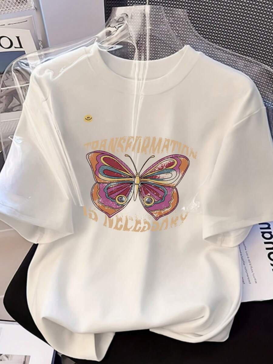 Women T-Shirts - 白色 - 查看 1