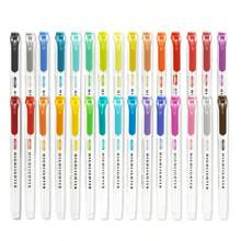 Double-Ended Highlighters, Cute Colors, Suitable For School, Office, Decoration, Bible, DIY Painting And Other Occasions. - Sets - View 9