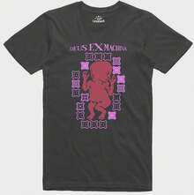Deus Ex Machina T Shirt Graphic Spectrum 48k C64 Retro Officially Licensed - 黑色 - 查看 1