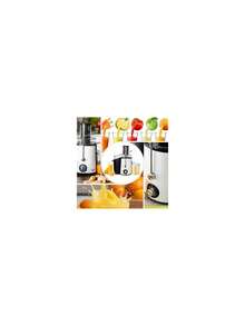 Adler Juicer, Centrifugal Juicer, Fruit & Vegetable Juicer - 75mm Feed Chute, 2 Speed Levels, Stainless Steel, 2L Pulp Container, 1000W (Max 2000W), White/Black - EU E Type Plug(220-240V) - View 11
