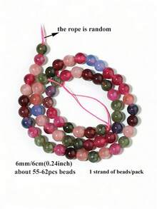 1Strand 6/8/10mm High Quality Natural Alxa Chalcedony Stone Beaded Strand For Jewelry Making DIY Bracelet Necklace - Color - View 15