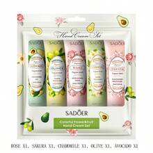 SADOER 10支装护手霜礼盒 - 植物香氛保湿乳液，适用于干燥、皲裂的双手和身体 - 护手霜、身体乳、迷你旅行装，母亲节送给女性的绝佳礼物 - 彩色 - 查看 13