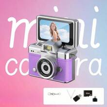 Kamera Digital Gantungan Kunci Mini (Termasuk Kartu Memori 32GB, Pembaca Kartu, Adaptor), Perekaman Video Definisi Tinggi, Cocok Untuk Perjalanan, Konser, dan Pesta, Kamera Selfie - MultiWarna - View 13