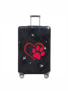 1PC Luggage Elastic Protective Cover Travel Cover Trolley Cover Polyester Material Unisex Travel Accessories Outdoor Vacation Essential, Luggage Cover - Multicolor - View 9