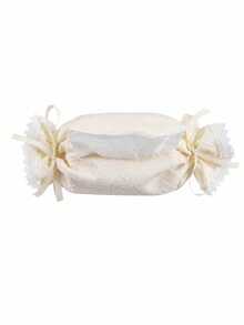 1pc Sweet Candy Roll Tissue Box Cover, Lace Ruffle & Bow Tissue Holder, Heart Pattern Fabric Tissue Box, Cute Aesthetic Home Decor, Suitable For Bedroom, Bathroom, Office - Multicolor - View 9