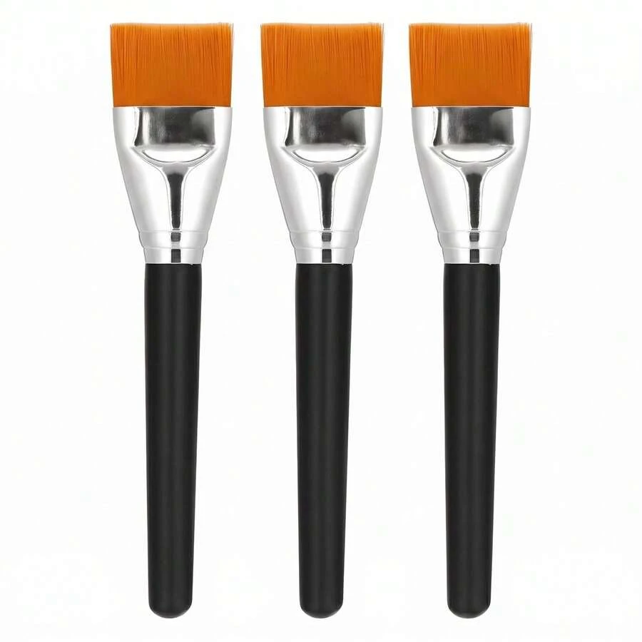 Dom Delfim Flat Head Artist Brush Set 3pcs Wide Flat Brushes - 3-pack Wide Flat Brushes - View 1