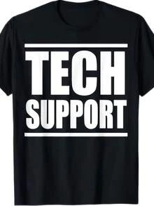 TECH SUPPORT T-Shirt - 款式 - 查看 1
