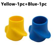 2/1pc Silicone Racket Grip Shock-Absorbing Grips Corrector Tennis Racket Beginner Swing Trainer Correct Grip Correction Device For Padel Tennis And Badminton, Used To Improve Tennis Skills - Multicolor - View 12