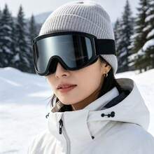Winter Single/Double Lens Ski Goggles, Suitable For Skiing, Mountaineering, Snowmobile And Multiple Scenarios, Adult Fashionable Outdoor Sports Protective Eyewear - Multicolor - View 7