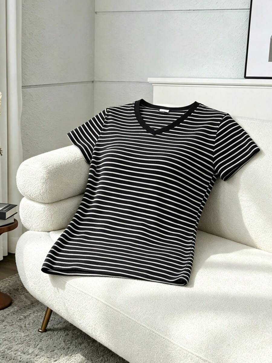 Women T-Shirts - Black - View 1