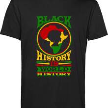 Black History Month T Shirt Black History Is World History Awareness Gift Top - 款式 - 查看 1