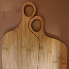 2pcs Compact Wooden Cutting Board Set, Suitable For Couples, Small Fruit And Bread Board, Kitchen Decor And Anniversary Gift - Multicolor - View 12