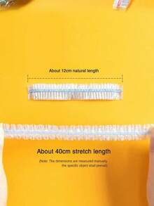 Color Edge Disposable Food Storage Covers, Elastic Stretch Plastic Bowl Wraps, Multicolor Rim Reusable‑Fit Food Saver Lids, 100/300/500 Counts, Refrigerator Leftover Preservation Sleeves For Kitchen Meal Prep Home Daily Use - View 7