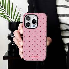 [24h Shipping From DE/FR/ES]Apple 17 16 15 Promax  21 22 23 24 25 26 Ultra GalaxyPremium 2026 Yellow Polka Dot Armor Shell For Apple  18/17/16/15/14/13/12/11 Pro/Plus/Max |   Dual-Layer Hard PC + Soft Bumper |   Anti-Scratch Glossy Finish |   Anti-Yellowing & Ultra-Lightweight |   The Perfect Christmas Or Birthday Surprise For Mum, Sister, Or Best Friend - Gift-Ready Packaging - 1 Piece Of Picture Color - View 2