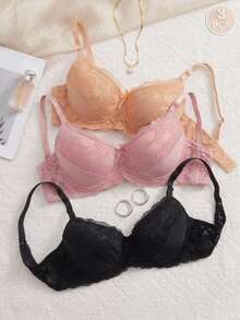 Women Bras & Bralettes - Multicolor H - View 2