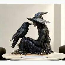 1pc Charming & Cute Decorative Craft, Suitable For Valentine's Day, Halloween Gift, Acrylic Decoration, - A - View 2