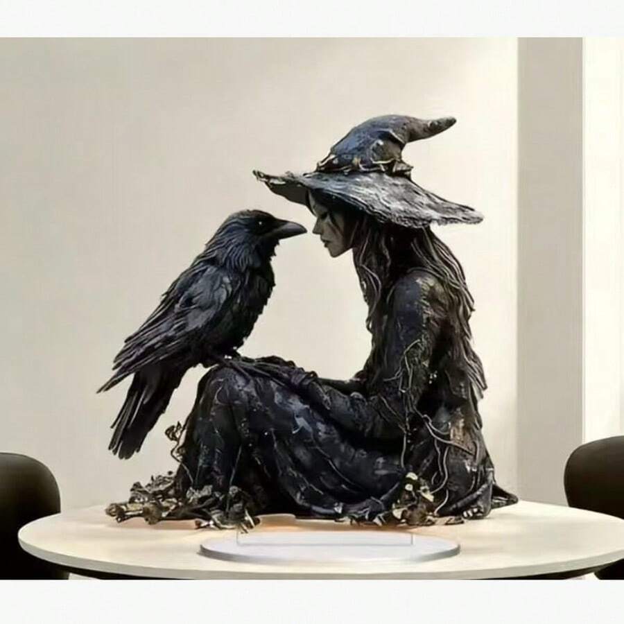1pc Charming & Cute Decorative Craft, Suitable For Valentine's Day, Halloween Gift, Acrylic Decoration,