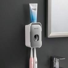 1/2 buah Dispenser Pasta Gigi Otomatis yang Dipasang di Dinding dengan Tempat Sikat Gigi, Set Aksesori Kamar Mandi, Dekorasi Kamar Mandi Rumah, Dekorasi Musim Gugur, Musim Kembali ke Sekolah - Beraneka warna - View 13