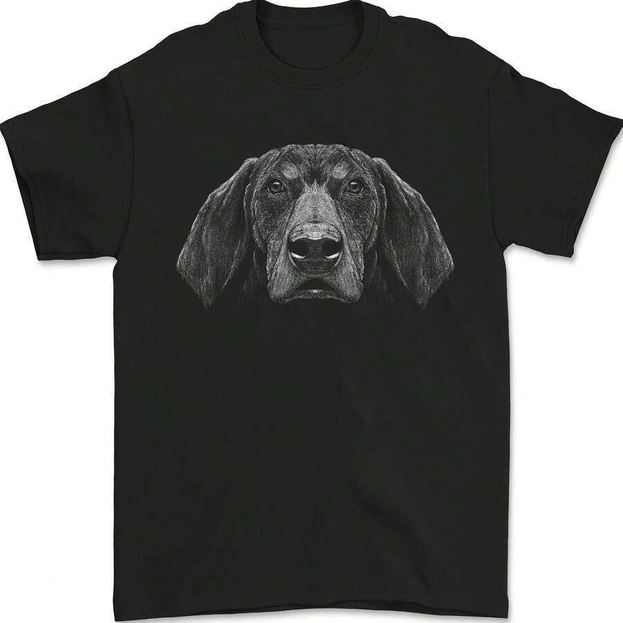 Bluetick Coonhound Men's Maglietta 100% Cotton- - 款式 - 查看 1