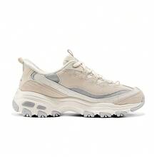 Skechers Women's Classic Retro Patchwork Chunky Sole Dad Shoes Daily Commute Casual Sneakers Panda Shoes - Grey-white - View 3
