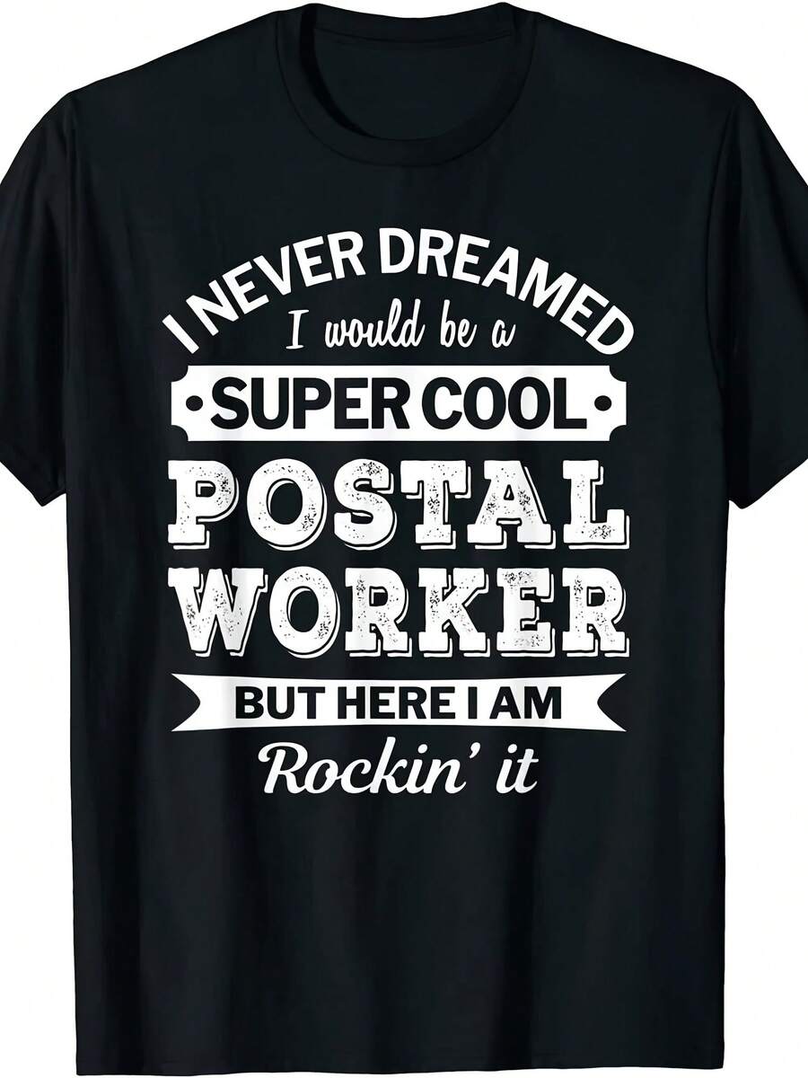 Funny Postal Worker T-Shirt Mail Carrier Delivery Post Office Gift Unisex - 款式 - 查看 1