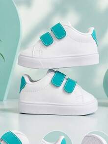 MT Mania de Tenis Tênis Infantil Casual Branco com Verde Água Unissex Fechamento em  Confortável Antiderrapante - Verde - Visão 8