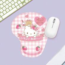 SANRIO Hello Kitty, Kuromi, My Melody, Cinnamoroll Wrist Rest Mouse Pad - 1 buah Alas Mouse Komputer Ergonomis Kartun Lucu dengan Bantalan Lembut, Sempurna untuk Mouse Komputer, Hadiah Luar Biasa untuk Keluarga dan Teman - View 12