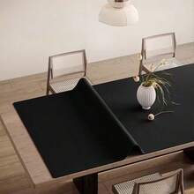 1pc Leather Desk Mat, Eye-Protection Desk Pad, Waterproof Wash-Free Tablecloth, Leather Dining Table Mat, Office Desk Pad, Student Study Desk Mat, Office Computer Desk Pad, Easy To Clean Durable Long Tablecloth, Suitable For Table, Office Desk, Study Desk, Gaming Table, Side Cabinet/Coffee Machine, Kitchen And Living Room Countertop Protection Mat - PU Leather Placemat - View 143