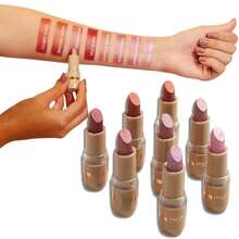 Mahav Long-Wear 24h High Pigment Lipstick - Professional Finish And Long-Lasting Lipsticks - 05 - 查看 3