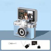 Kamera Digital Gantungan Kunci Mini (Termasuk Kartu Memori 32GB, Pembaca Kartu, Adaptor), Perekaman Video Definisi Tinggi, Cocok Untuk Perjalanan, Konser, dan Pesta, Kamera Selfie - MultiWarna - View 7