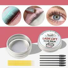3pcs Lash Lift Rod Adhesive Kit, New Eyelash Cream Glue, Scented Strong Hold Solid Paste, Water Soluble & High Viscosity, For Lash Perming Lamination Tools, Easy To Apply & Fast Drying - Hot Pink - View 11