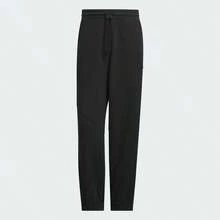 Adidas Autumn/Winter Loose Cuffed Casual Sports Pants, Striped Drawstring Running Joggers JI8653 - Black - View 2