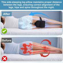 Leg Positioner Pillows - Light Grey - View 6