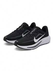 Nike Men's Running Shoes 2026 New QUEST 7 Cushioned Lightweight Breathable Road Running Shoes IM6368-005 - Black and White - View 2