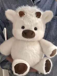 Kids Play Animal Figures - White Race Bull - View 2