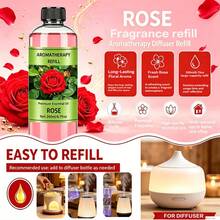 260ml Aromatherapy Essential Oil Refill - Long-Lasting Fragrance; Suitable For Home Decor, Adds Fragrance To Living Room Or Bedroom; Compatible With Various Aromatherapy Diffusers; Excellent Gift Choice - 16.9 Fl Oz Premium Essential Oil Refill - View 7