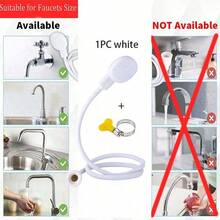 多功能水龍頭延長器附淋浴頭轉接頭，方便洗髮與寵物洗澡，居家日常必需品，聖誕節、感恩節與新年的理想節日禮物 - 彩色 - 查看 10