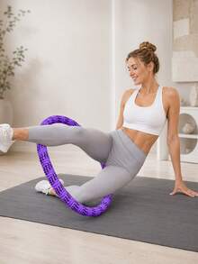 Tali Yoga Cocok untuk Yoga, Pilates, dan Kebugaran. Terbuat dari tali yang lembut, tali ini ideal untuk latihan yoga dan pilates, menjadikannya sempurna untuk latihan di rumah, gym, dan dalam ruangan, cocok untuk semua musim. Peralatan Yoga Pilates. - MultiWarna - View 4