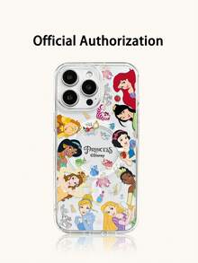 Miniso XDisney 手機殼，支援無線磁吸充電，柔軟橡膠材質，相容 iPhone 18 Duo 18 Pro 18 Pro Max，防滑、防摔、防指紋，節日禮物，相容 Apple 17 17 Air 17 Pro 17 Pro Max 11 12 13 14 15 16 Pro 16 Pro Max 14 Plus 15 Plus 16 Plus 16 Pro 16 Pro Max，相容 S22、S23、S24 Plus、S25、Samsung S26 Ultra，萬聖節節日禮物 - 無色 - 查看 1