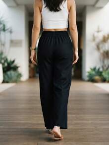 Women Pants - Black - View 3