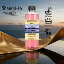 260ml Aromatherapy Essential Oil Refill - Long-Lasting Fragrance; Suitable For Home Decor, Adds Fragrance To Living Room Or Bedroom; Compatible With Various Aromatherapy Diffusers; Excellent Gift Choice - 16.9 Fl Oz Premium Essential Oil Refill - View 16