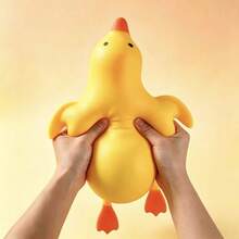 1 buah Mainan Remas Bebek Besar dengan Pantulan Lambat, Mainan Penghilang Stres untuk Dewasa, Mainan Remas Bebek Kuning - MultiWarna - View 2