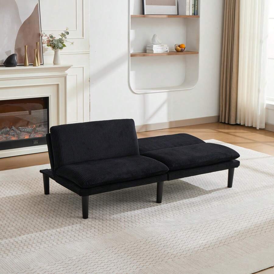 Sofa Bed Mattress - 黑色 + 泡棉 - 查看 1